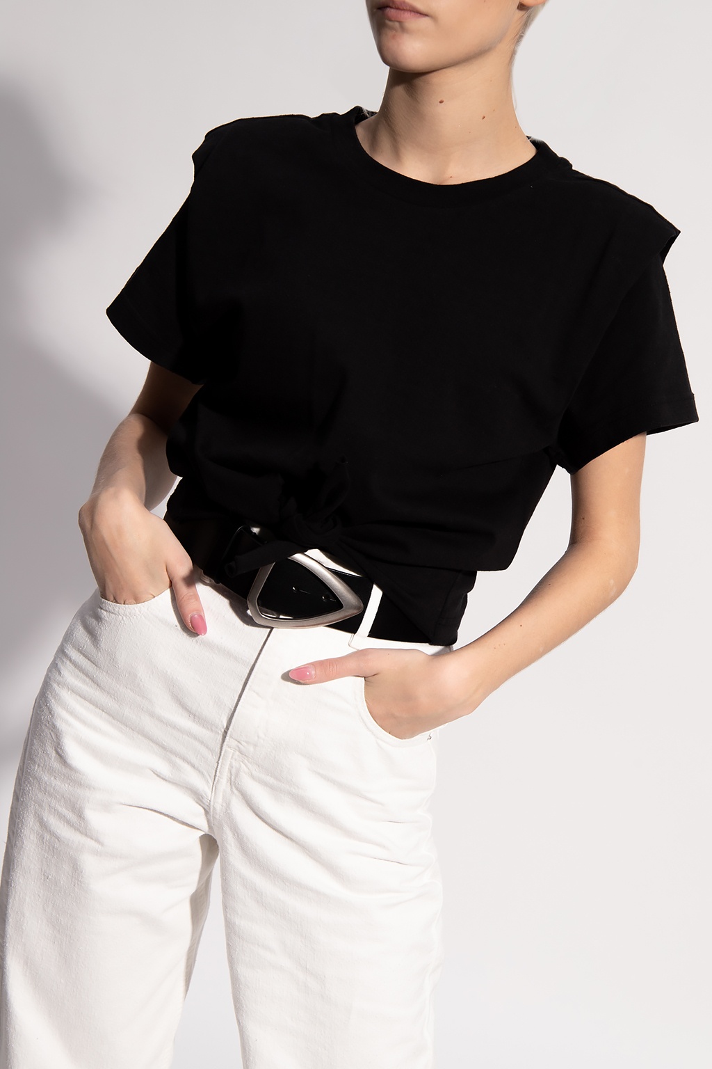 Isabel Marant Tie-hem T-shirt