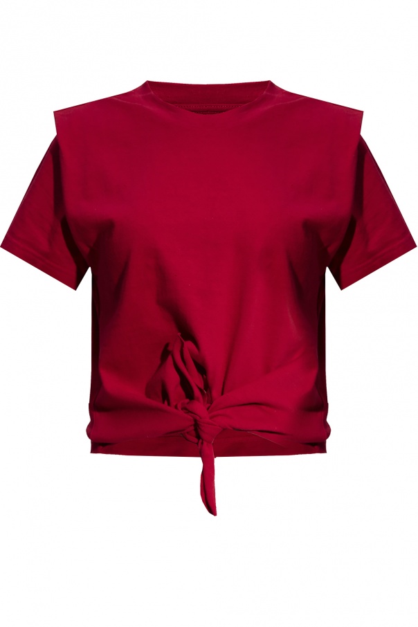 Isabel Marant Tie-hem T-shirt