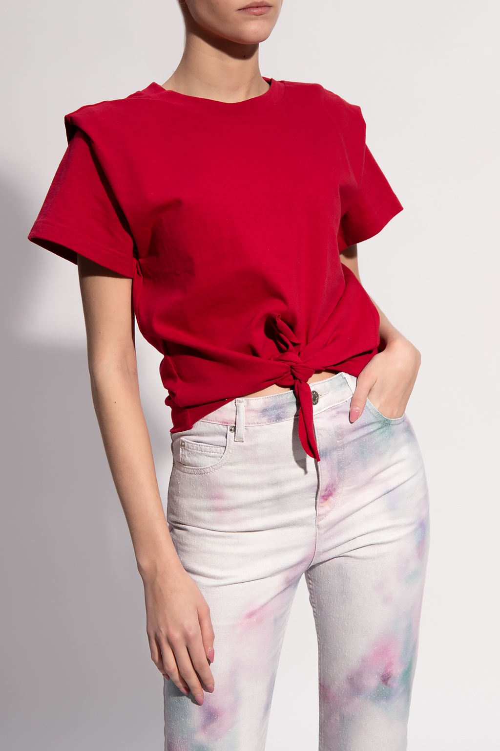 Isabel Marant Tie-hem T-shirt