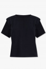 presenta questa T-shirt nera realizzata in 100% cotone certificato