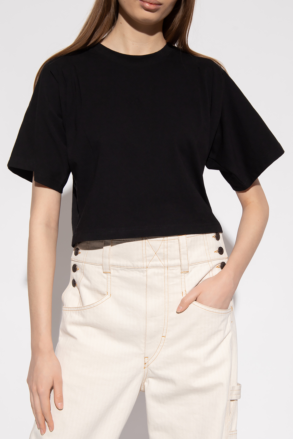 Isabel Marant ‘Zanila’ cropped T-shirt