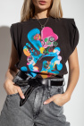 Isabel Marant BLACK ‘Zutteni’ printed T-shirt