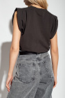 Isabel Marant BLACK ‘Zutteni’ printed T-shirt