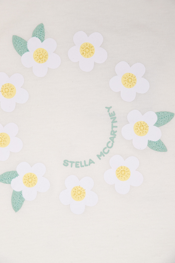 Stella McCartney Kids Slipdress stella Jean Kids geometric-trimmed shirt dress