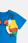 Stella McCartney Kids T-shirt with animal motif