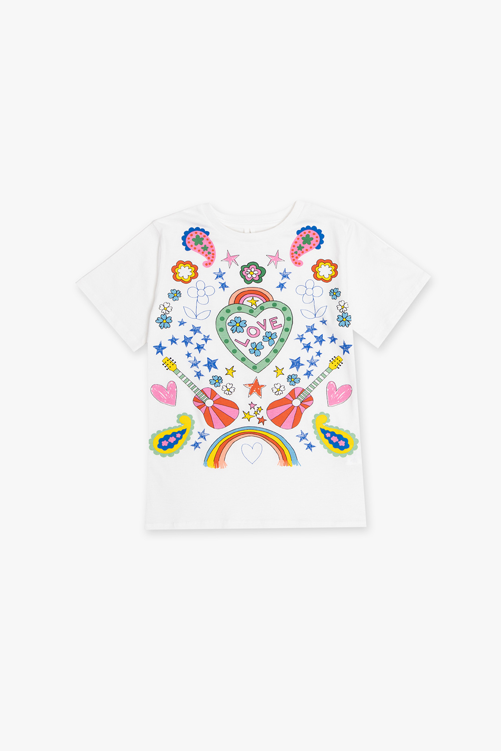 stella belt McCartney Kids Printed T-shirt