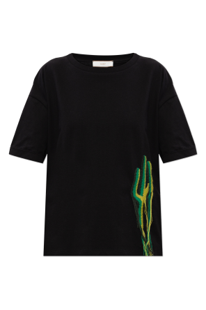 T-shirt with patch