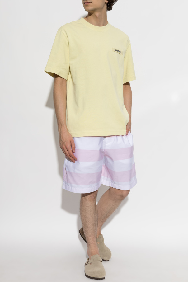 Jacquemus T-shirt with logo patch