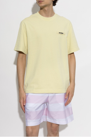 Jacquemus T-shirt with logo patch