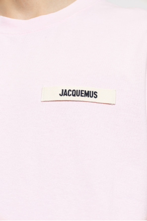 Jacquemus T-shirt z naszywką z logo
