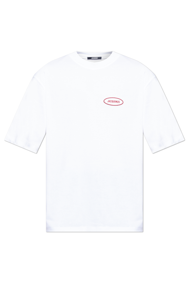 Jacquemus T-Shirt mit Logo-Patch