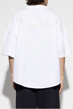Jacquemus T-shirt with embroidered logo