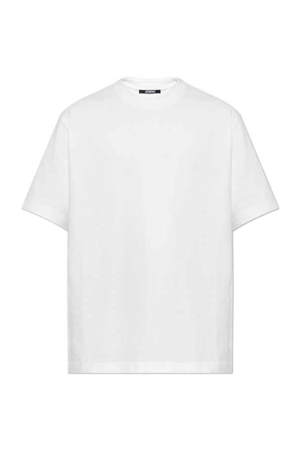 T-shirt with embroidered logo on the back od Jacquemus