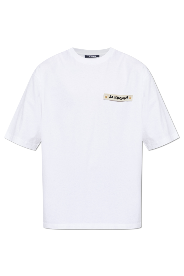 T-shirt with logo patch od Jacquemus