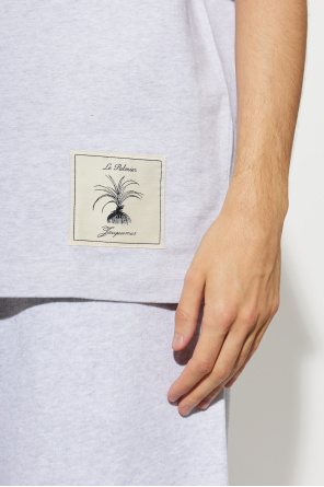 Jacquemus Light Gray Cotton Oversized Sweatshirt by Jacquemus