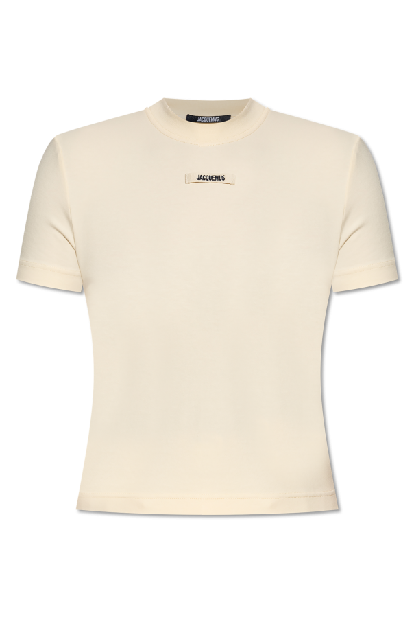 T-shirt with logo patch od Jacquemus