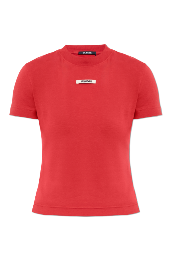 T-shirt with logo patch od Jacquemus