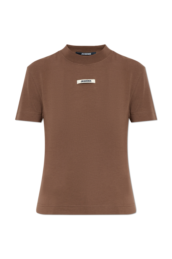T-shirt with logo patch od Jacquemus