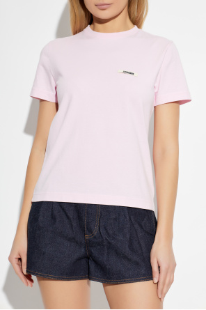 Jacquemus T-shirt with logo patch