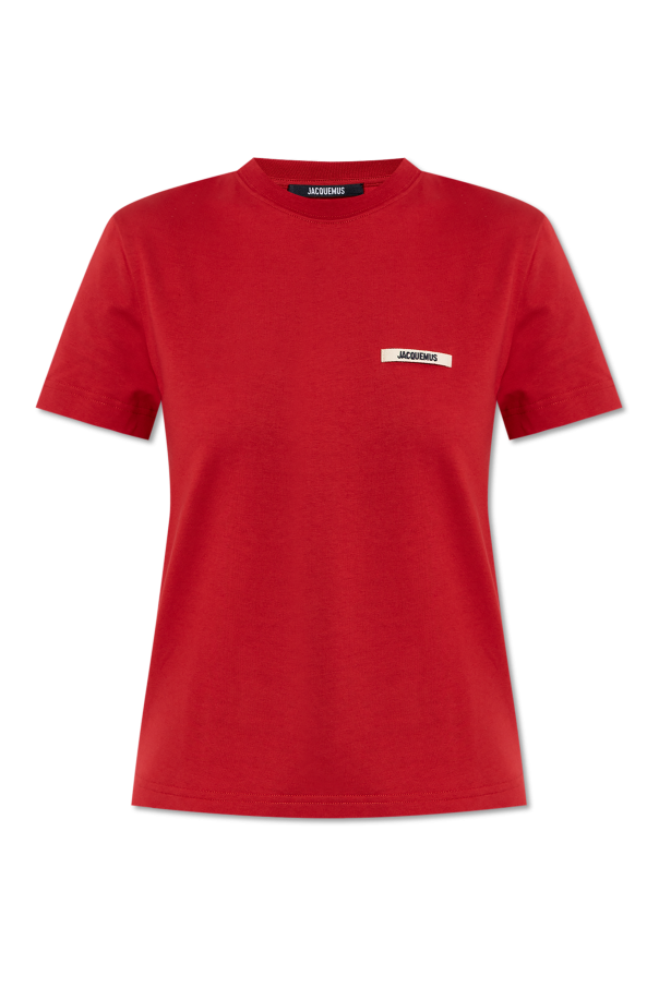 T-shirt with logo patch od Jacquemus