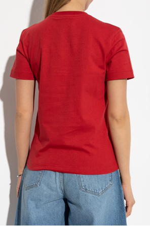 Jacquemus T-shirt  z naszywką z logo