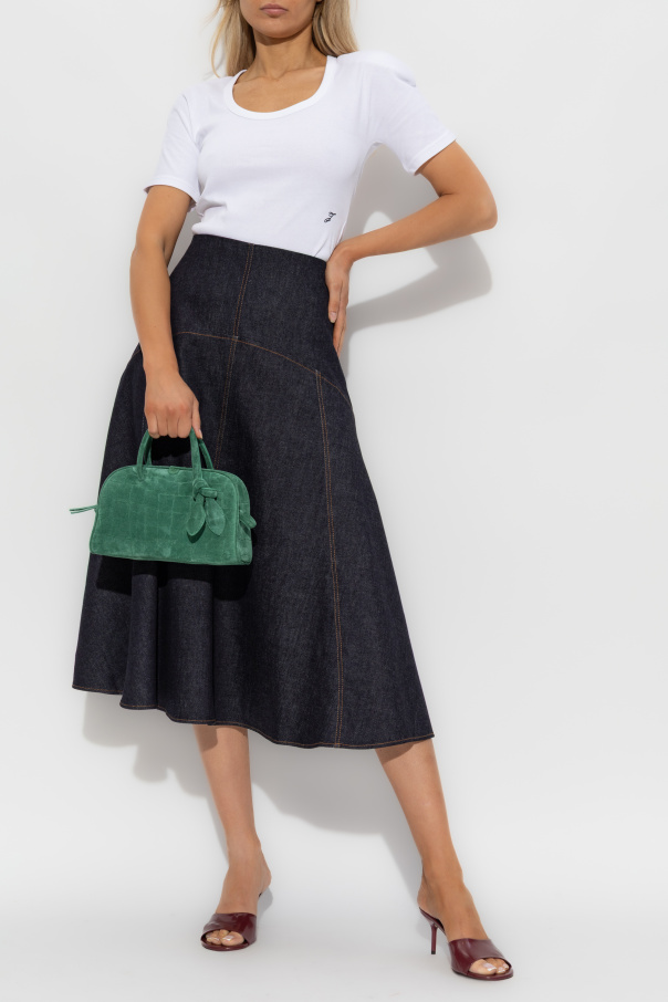 Jacquemus Top mit Schulterpolstern