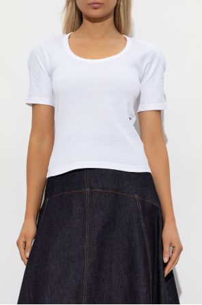 Jacquemus Top mit Schulterpolstern