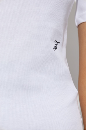 Jacquemus Top mit Schulterpolstern