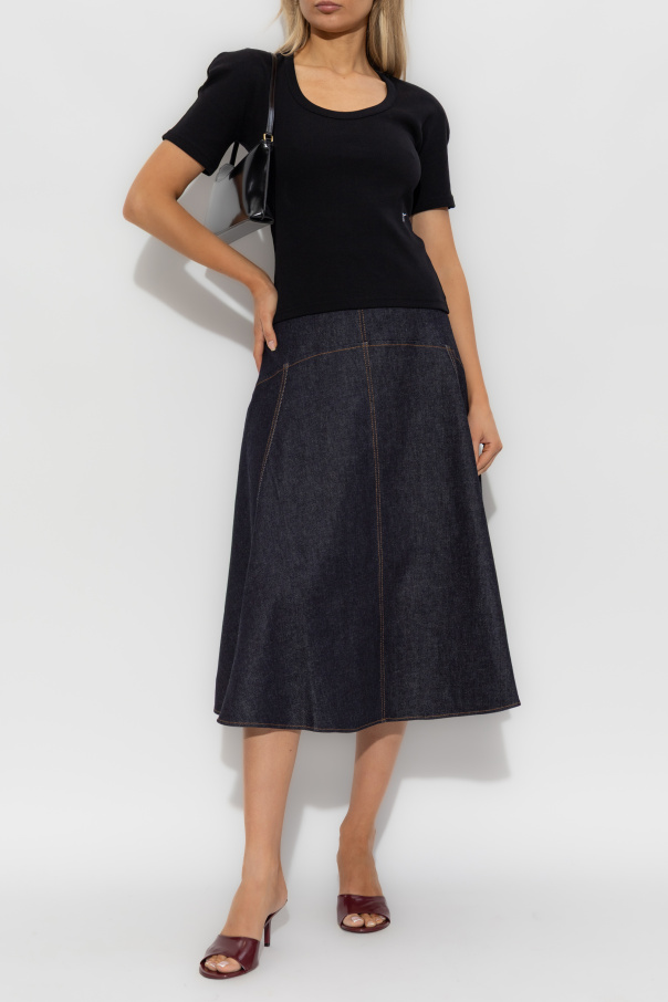 Jacquemus Top con hombreras