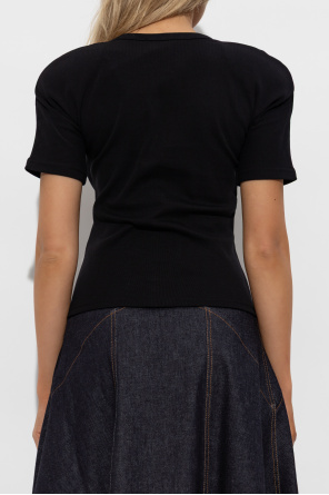 Jacquemus Top con hombreras