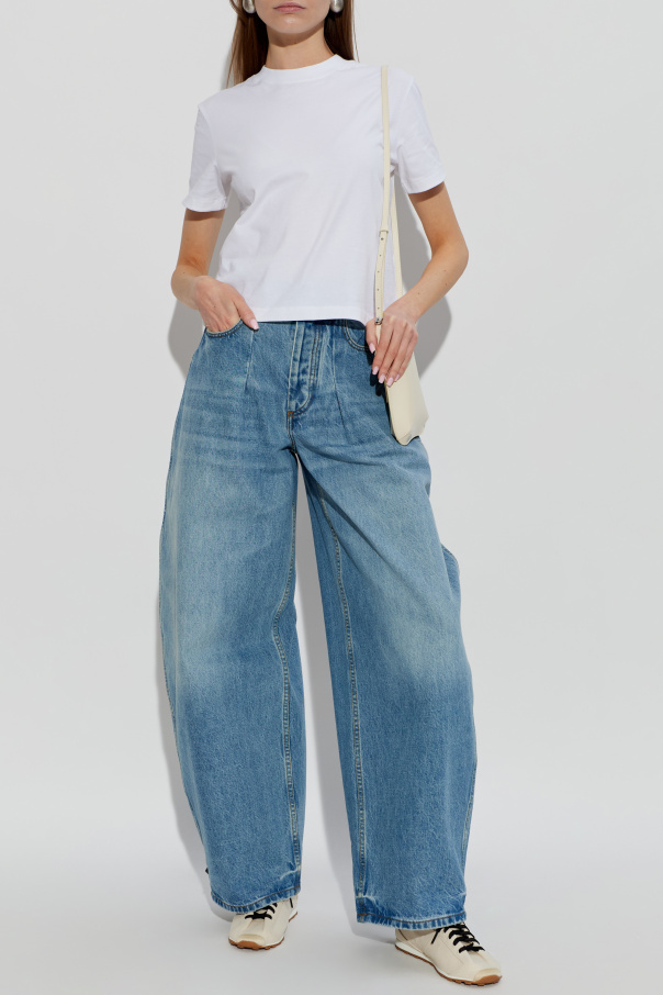 T-shirt z logo od Jacquemus