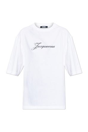 T-shirt z nadrukowanym logo