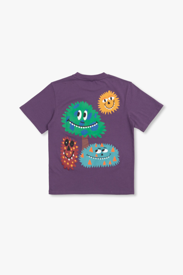 Stella ultraboost McCartney Kids Printed T-shirt