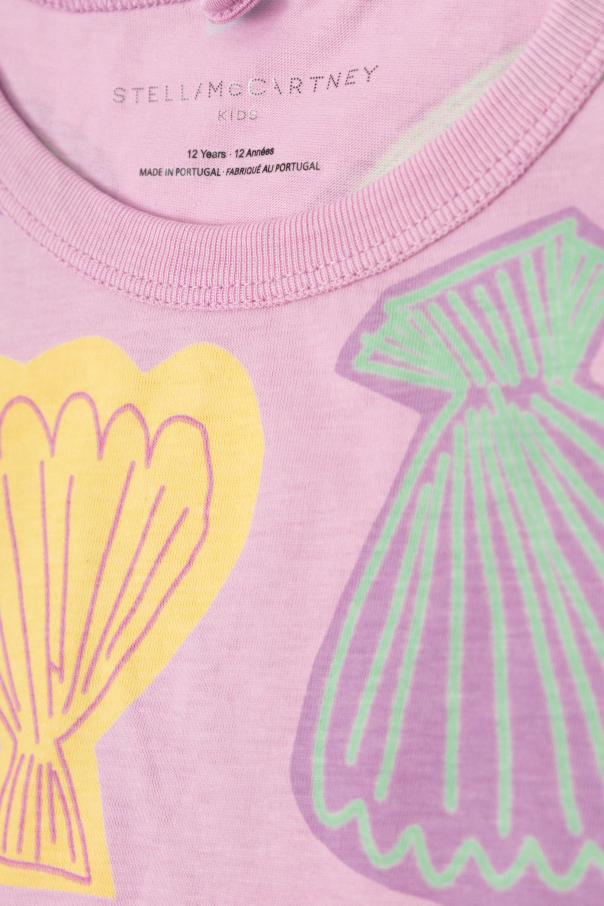 Stella McCartney Kids Stella McCartney Kids T-shirt with shell motif