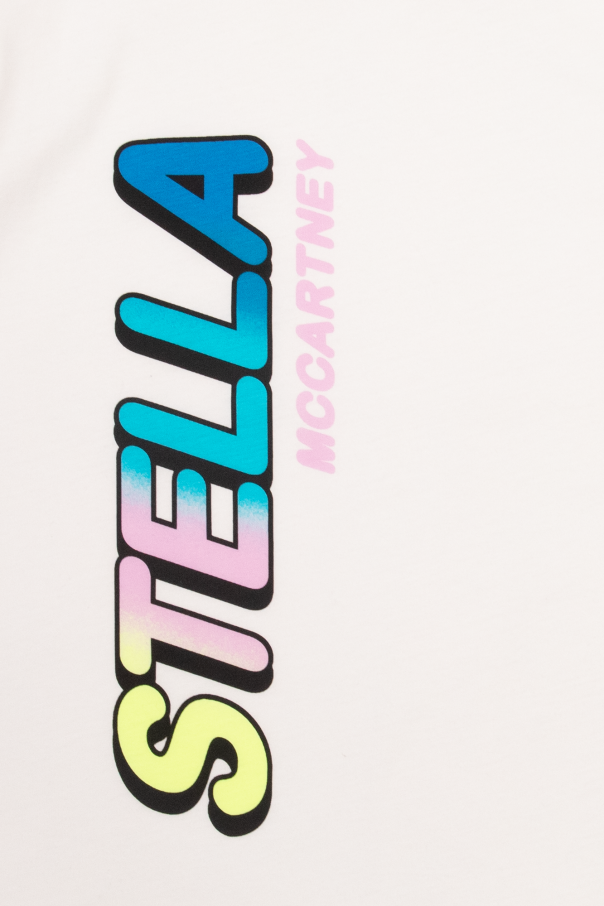 Stella McCartney Kids T-shirt z logo