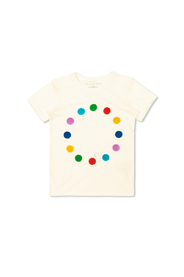 Stella McCartney Kids T-shirt z logo