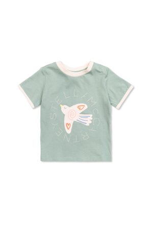 T-shirt with colorful print