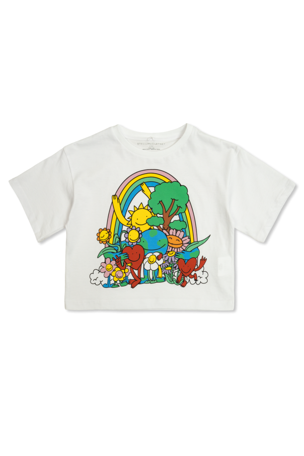 Stella McCartney Kids T-shirt z nadrukiem
