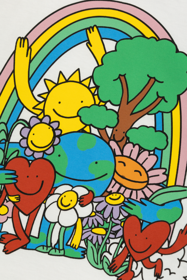 Stella McCartney Kids T-shirt z nadrukiem