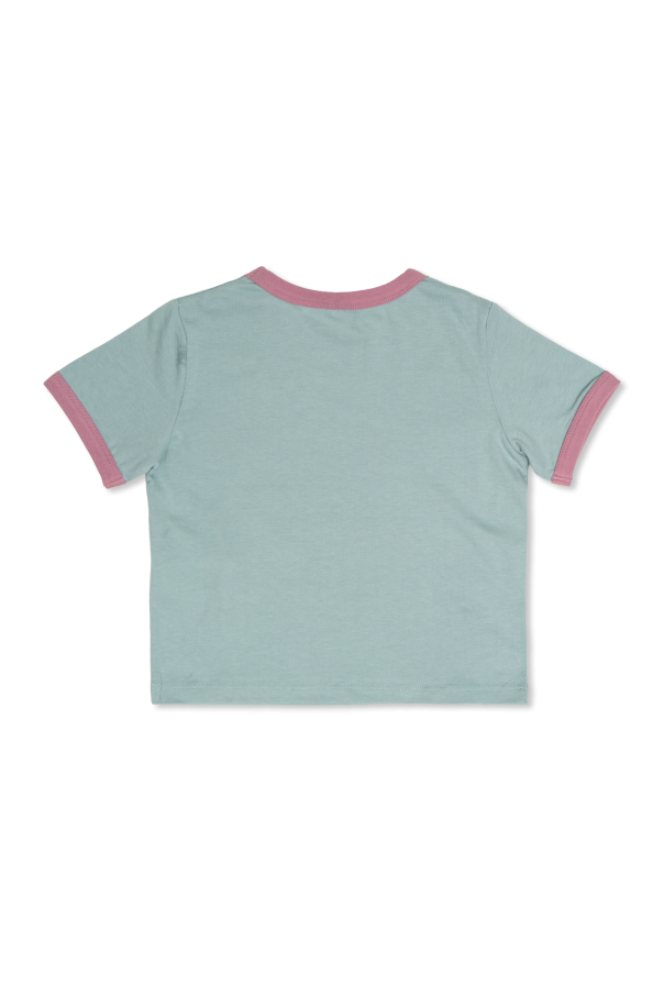 Stella McCartney Kids Camiseta con estampado de colores