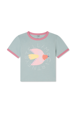 T-shirt with colorful print