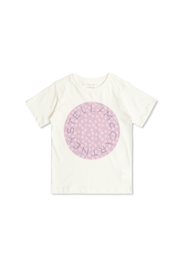 T-shirt with logo od Stella McCartney Kids