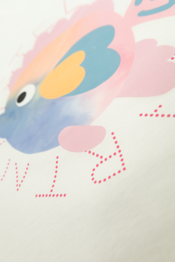 Stella McCartney Kids T-Shirt mit buntem Aufdruck