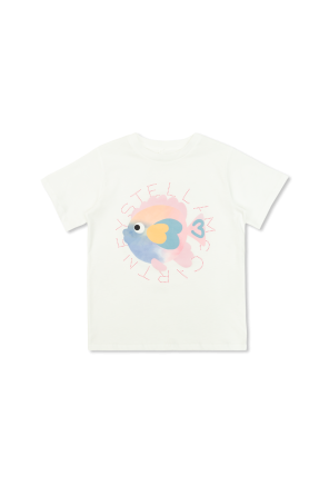 T-shirt with a colorful print