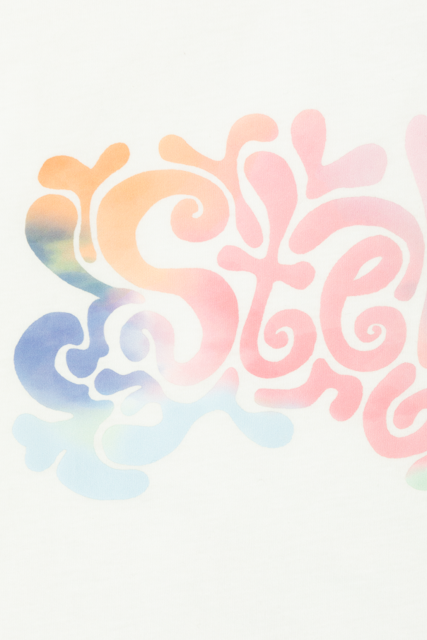 Stella McCartney Kids T-shirt z  nadrukiem