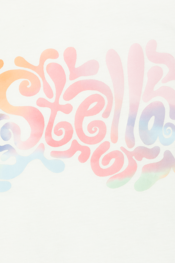 Stella McCartney Kids T-shirt z  nadrukiem