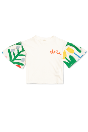 T-shirt with colorful print