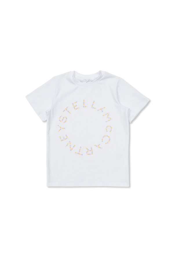 T-shirt with logo od Stella McCartney Kids