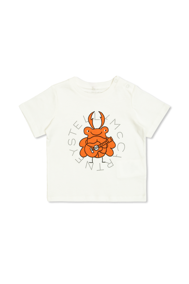 T-shirt with a pattern od Stella McCartney Kids