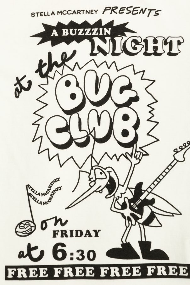 Stella McCartney Kids T-shirt z nadrukiem